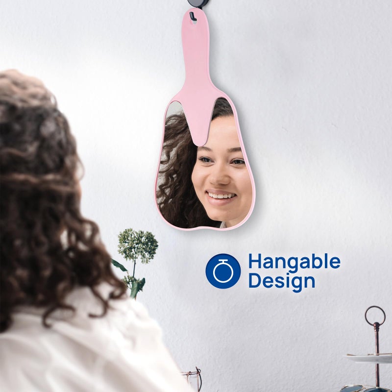 چاي ام يو مرآة على شكل أسنان من JMU، مرآة محمولة للأسنان (2، أصفر، 9.65 بوصة طول × 5.31 بوصة عرض) - Image 5